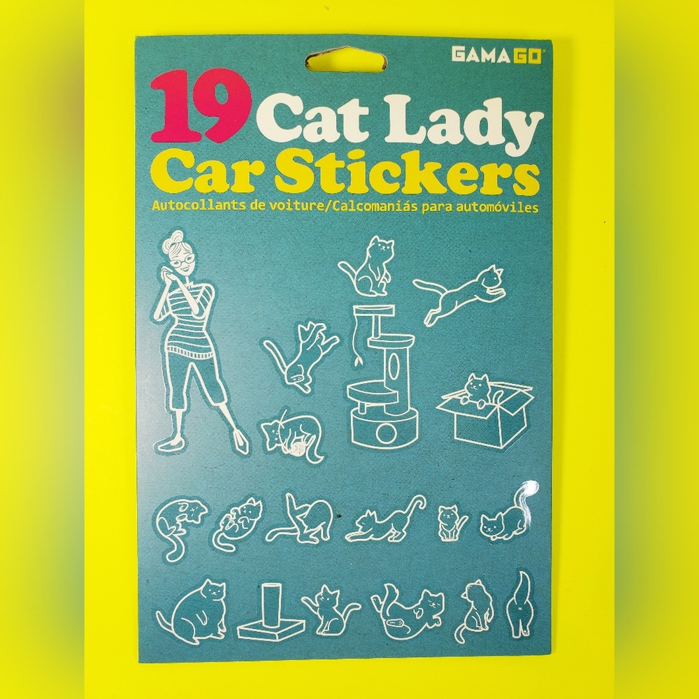 Cat Decals - 19 decals in total